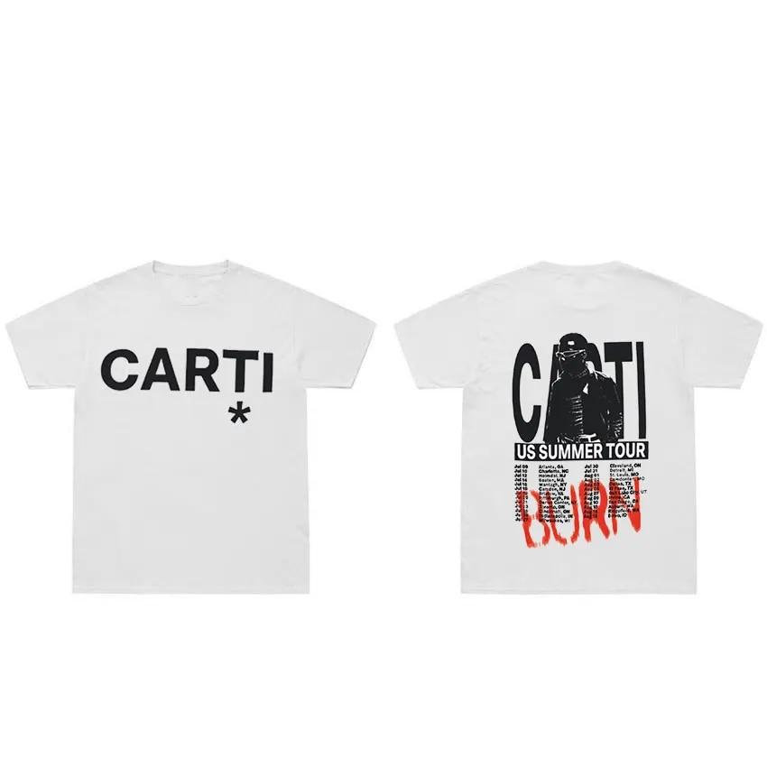

Playboi Carti Burn винтажная футболка с рисунком унисекс, рэпер, трендовые футболки в стиле хип-хоп, футболка унисекс, готический панк, футболка большого размера, уличная одежда