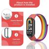 Nylon Loop for xiaomi Mi Band 9 8 Strap 8 NFC SmartWatch Wristband Correa Replacement sport pulsera for Miband 8 Bracelet Correa
