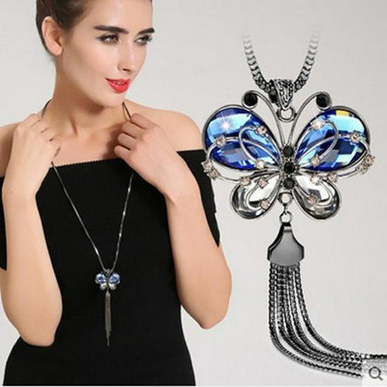 Elegant Cross-Border Sweater Chain: Luxury Women's Long Necklace - Versatile, Chic Autumn/Winter Accessory