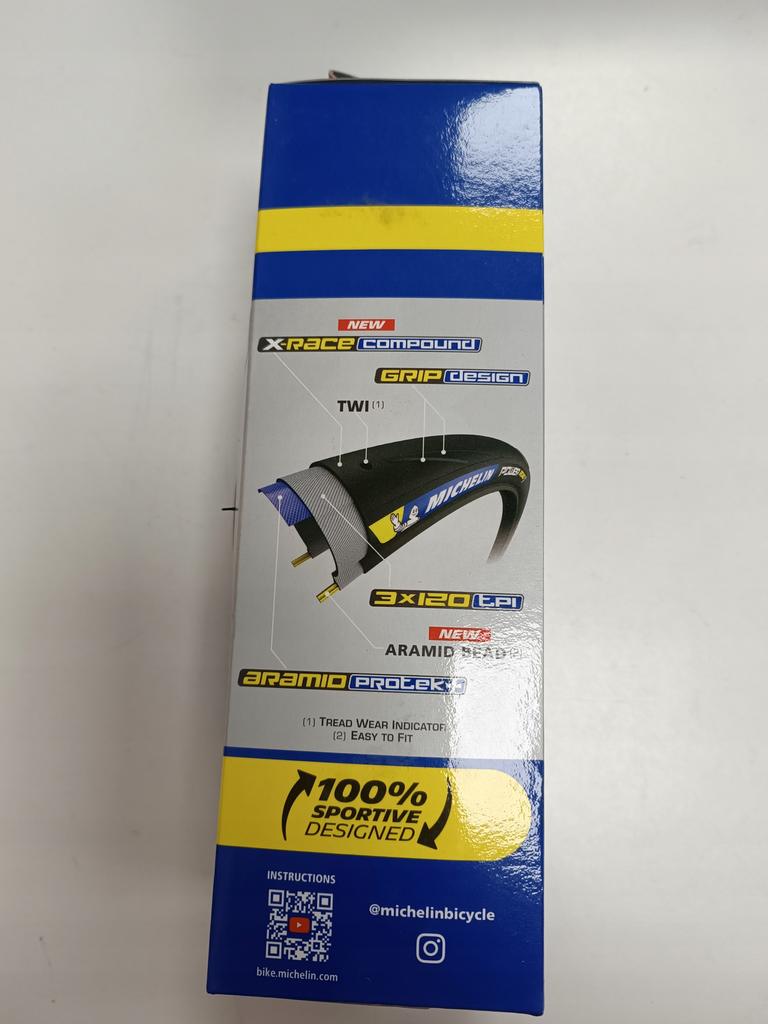 Plášť na kolo Michelin Power Road Black Ts Kevlar 700X28C Skládací