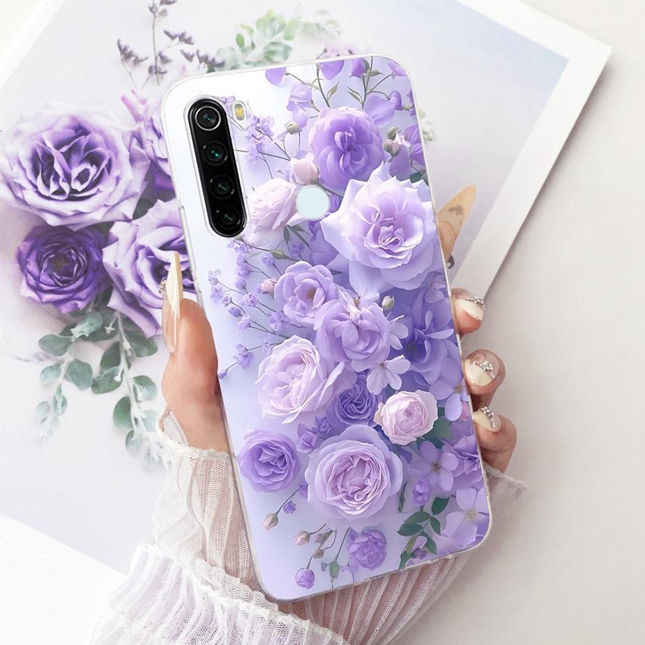 Pour Xiaomi Redmi Note 8 Note8 T Coque Nouvelle Housse Peinte de Luxe Coque de Téléphone Souple Fine Pour Xiaomi Redmi Note 8 Pro Note8 2021 Fundas