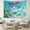 Octonauts Print Tapestry, Backdrop, Easy Setup, Ideal for Bedroom, Office & Living Room, with Aesthetic Wall Hanging Decor.