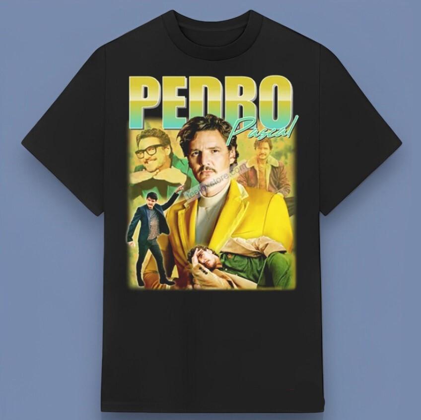 Actor Pedro Pascal Movie Graphic T-Shirt Perfect Gift For Friends Family XXXXL