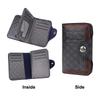 Vintage Men Wallet Card Holder Large Capacity Pu Leather Short Male Purse Id Credit Card Bag Men'S Tri-Fold Wallet Birthday Gift