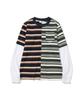 ERER Striped Layered Long Sleeve T-Shirt Stripe