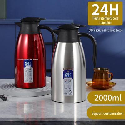 2L Double-Layer Vacuum Stainless Steel Thermos Kettle for Home Use