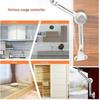2 Pcs Soft-Closing Door Panel Support Hinges Stay,Can Be Stopped at Will,Folding Cover Support, Used for Heavy Duty