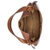 Polo Ralph Lauren Polo ID Gold Hardware Leather Dumpling Shoulder Bag Small Women Shoulder Bag Brown WAPOBAG02V20147200