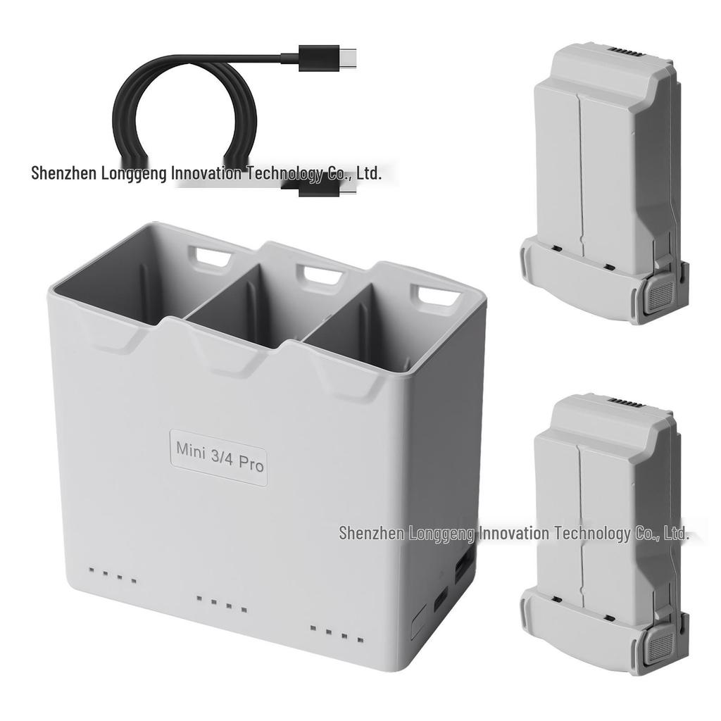 DJI Mini 3/4/5 Pro Drone Battery & Charger Set