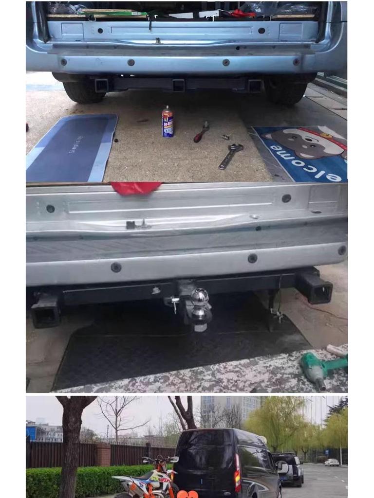 Ford Transit Roewe V348 Modified Trailer Bumper & Hook Bracket