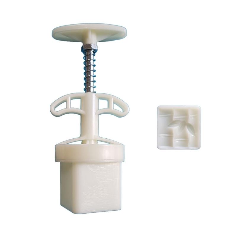 

Chinese Style Mooncake Mold Midautumn Mooncake Press Mold Hand Pressed Mooncake Dessert Mold Flower Bamboo Mooncake Mold