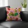 Character The Very Hungry Caterpillar Cushion Cover Natural Linen Pillowcase Set AllinOne Decor for Sofa Bedroom  Chair