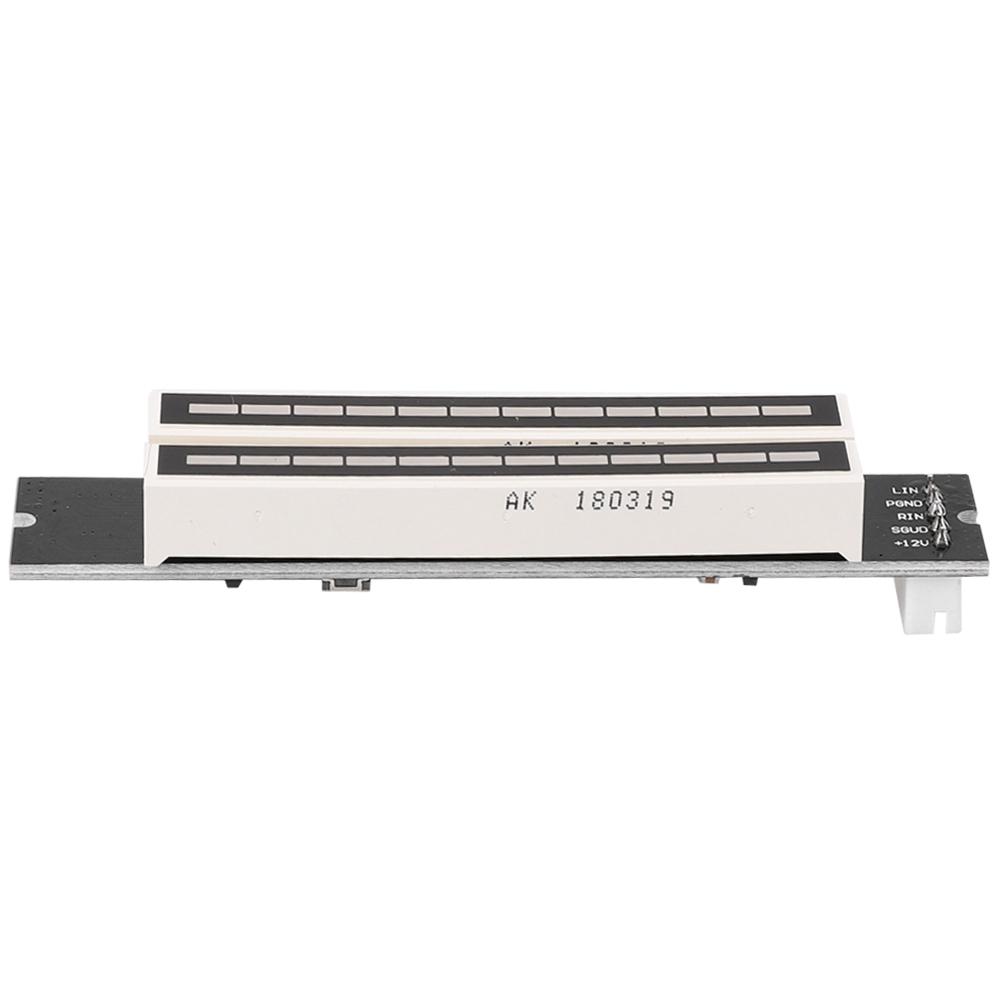 12 Level Indicator Dual 12 Stereo Level Indicator Adjustable Light Speed Level Meter Board Module with AGC Mode Stereo Indicator