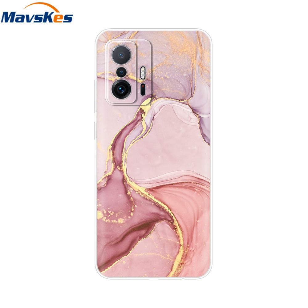 For Xiaomi 11T Pro Case For Xiaomi 11T Cover Transparent Silicone Cute Back Cover Cases Soft Bumper for Xiaomi 11t 5g T11 Capa