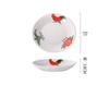 Abay Vintage Rooster Ceramic Dinnerware Set
