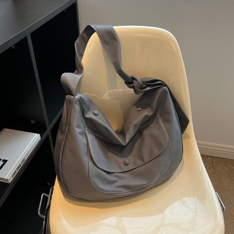 Designer Nylon Women's Shoulder Bags School Book Messenger Tote Handbags Large Capacity Casual Shopper Crossbody Bag for Women