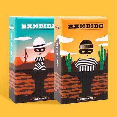 BANDIDO BANDIDA Gra Karciana Puzzle dla 1-4 Graczy 15min Gry Rodzinne na Imprezę