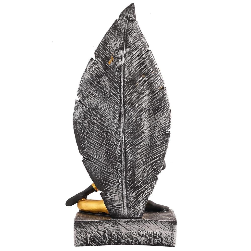 Yoga Lady Home & Office Decor Resin Fantasy Showpiece