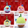 The Powerpuff Girls Polyester Plush Keychain With Cartoon Clown Design For Kids And Collectors