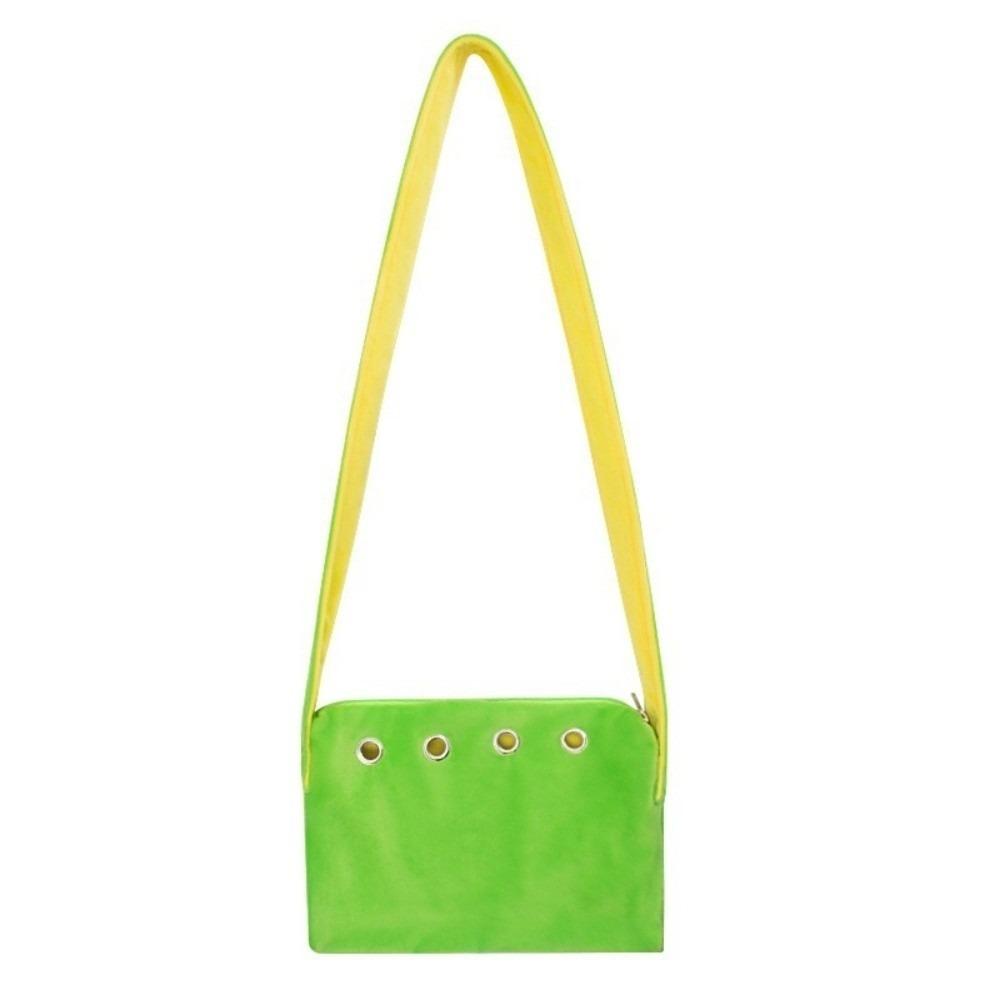 

Zipper Closure Hamster Carrier Bag Warm Pet Outdoor Pouch Pet Travel Tote Bag Vet Visit зелёный