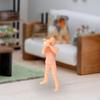 1/64 Figures Realistic Mini People Model Unpainted for Train