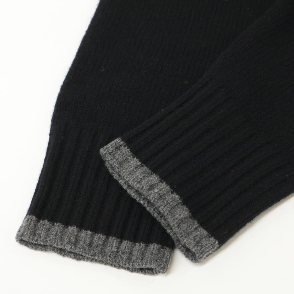 Dior Czarne 213M640AT298 Atelier Haftowane Dzianinowe topy M czarnyUżywany