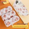 Cartoon Bear Print Non-Slip Disposable Shoe Covers for Kids