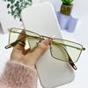 Retro Narrow Rectangular Sunglasses Fashion Korean Small Frame Sun Glasses UV Protection Unisex Eyewear for Women & Men