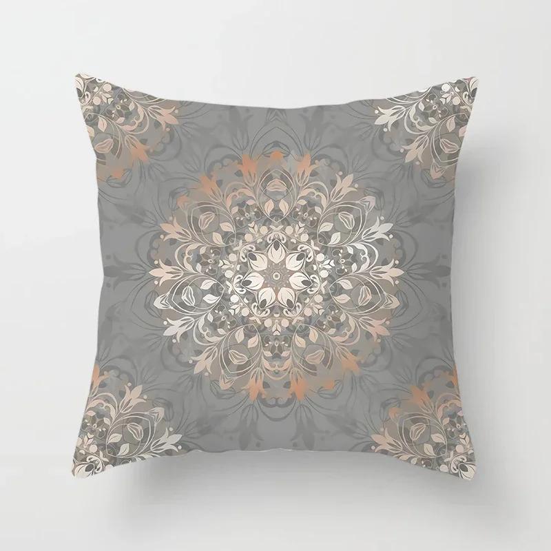 45x45cm geometric design printed pattern pillowcase for home decoration car sofa  cushion cover