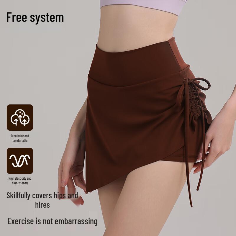 Women s High-Waist Athletic Skort Shorts M