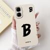 For Infinix Smart 10 2025 Lucky Initial Letter Phone Case For Infinix Smart10 Soft Silicone Shockproof Cases
