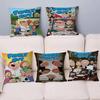 Classic Spoof Anime G-guy F-family Decorative Room Aesthetics Pillow Case Home Decor Bedroom Sofa Bed Couch Pillow Cover 45x45