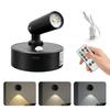 Motion Sensor LED Night Light RGB Rechargeable Wall Lamp Magnetic Spotlight Touch Dimmable Bedroom Bedside Lamps Room Decoration