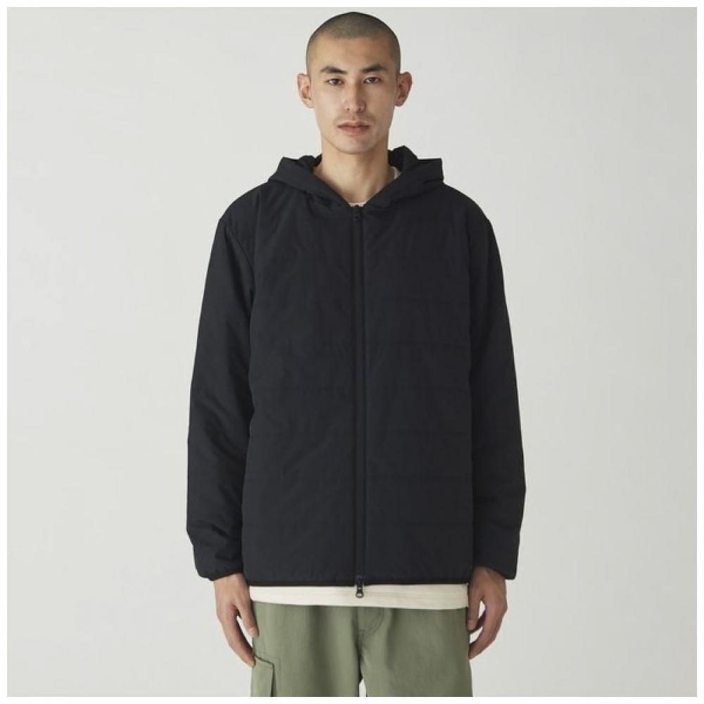 Snow Peak Unisex FLexibLe Zip Up Hoodie BLack Sw 24au00304bk [Unisex L Size]