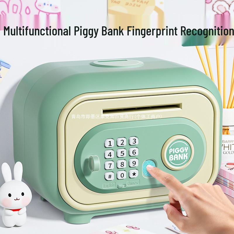 Smart Fingerprint Piggy Bank: Unlock with a Touch - Perfect Birthday Gift for Kids