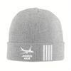New Airbus A Captain Knitted Caps For Women Unisex Skullies Beanies Autumn Winter Hat Acrylic Airplane Hip Hop Melon Cap