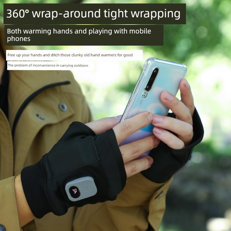 2025 New Electric Heating Gloves, Rechargeable Heating Hand Warmers, Constant Warmth Hand Warmers, Gaming and Office Warm Gloves