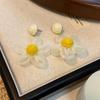 Colorful Raffia Tassel Flower Earrings – Fresh, Sweet Fashion Studs