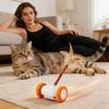 Automated Cat Toy With Lights Tail USB Rechargeable Self-Play Automatic Moving Cat Toys For Kitten Pet Indoor Apartment