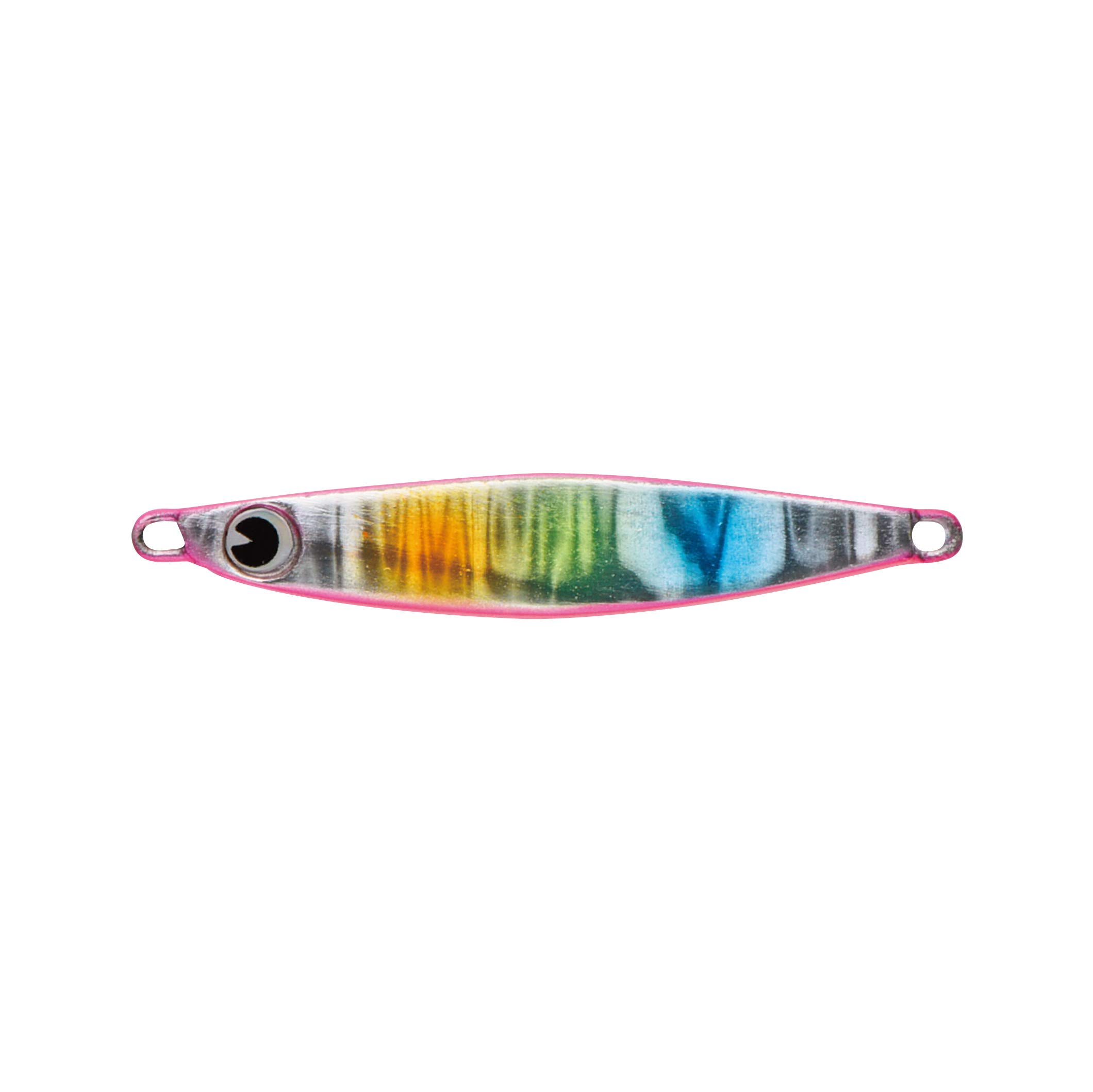 

AMS Design Metal Jig Gankichi 45mm 7g Pink Glow Candy Lure (IMA) #GK7-110