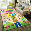 Hopscotch Child Digital Games Boy Girls Carpet Rug for Home Living Room Bedroom Sofa Doormat Decor,Non-slip Floor Mat