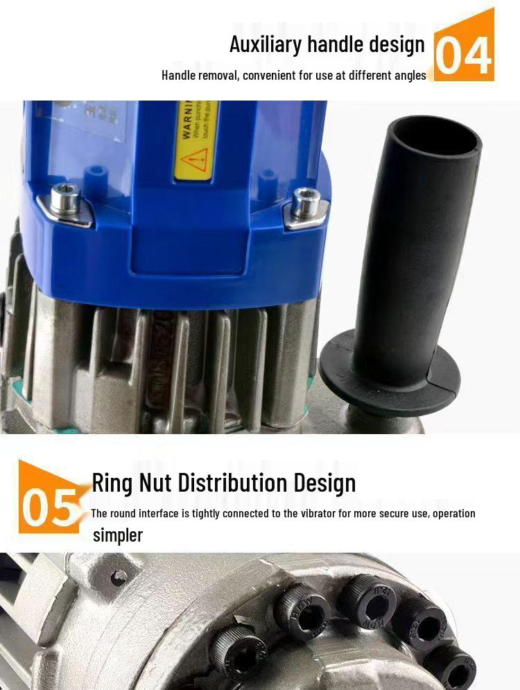 Electric Hydraulic Handheld Steel Punching Machine for Angle and Channel Steel