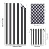 Stripe Series Double-sided Pile Beach Towel Microfiber Towel Printing Bath Towel