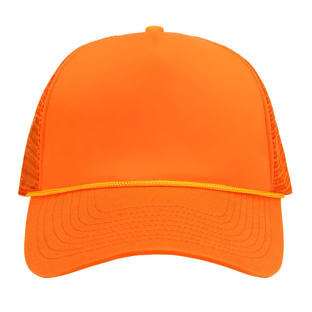 Christmas Sponge Mesh Cap: 6 Pattern Hot Stamped Logo Baseball Trucker with String Sun Visor