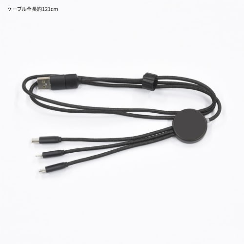 Gourmandies Pokemon Flash Multi Charging Cable Pikachu POKE-893A