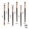 Small six eye makeup brushes, eyeshadow brushes, eyebrow brushes, lip brushes, beauty tool sets.