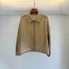 New product, hemp slightly transparent fashion casual versatile jacket lapel zipper small jacket short top