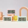 Elegant LCD Display Clock Digital Alarm Clock Fashionable Bedroom Alarm Clock