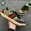 Genuine New Sports Dirty Shoes Retro Lightweight Dirt-resistant Printed Casual Board Shoes Men