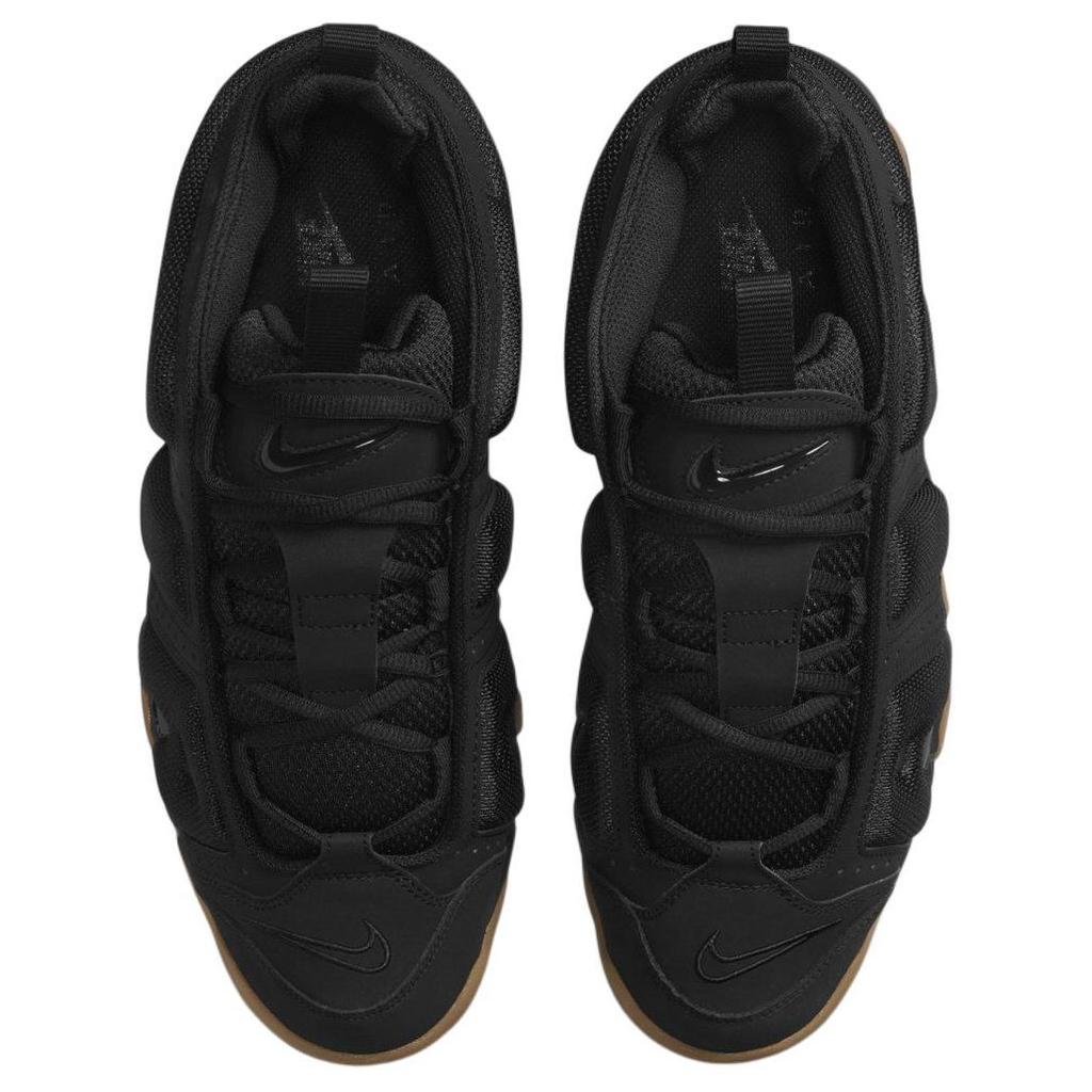 Nike Air More Uptempo Low Black Gum Vintage Basketball FZ3055-003